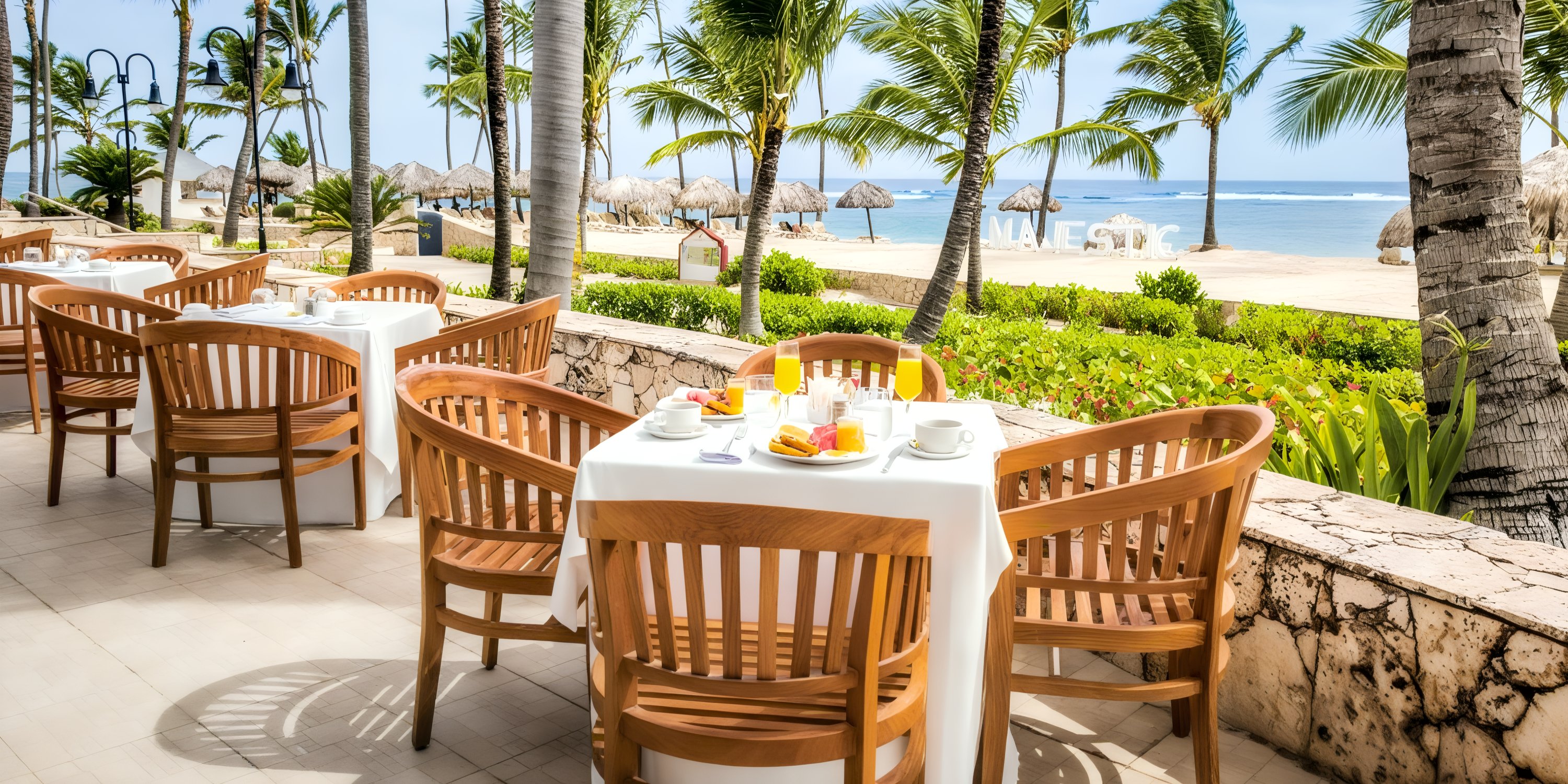 Majestic Colonial Beach Restaurant